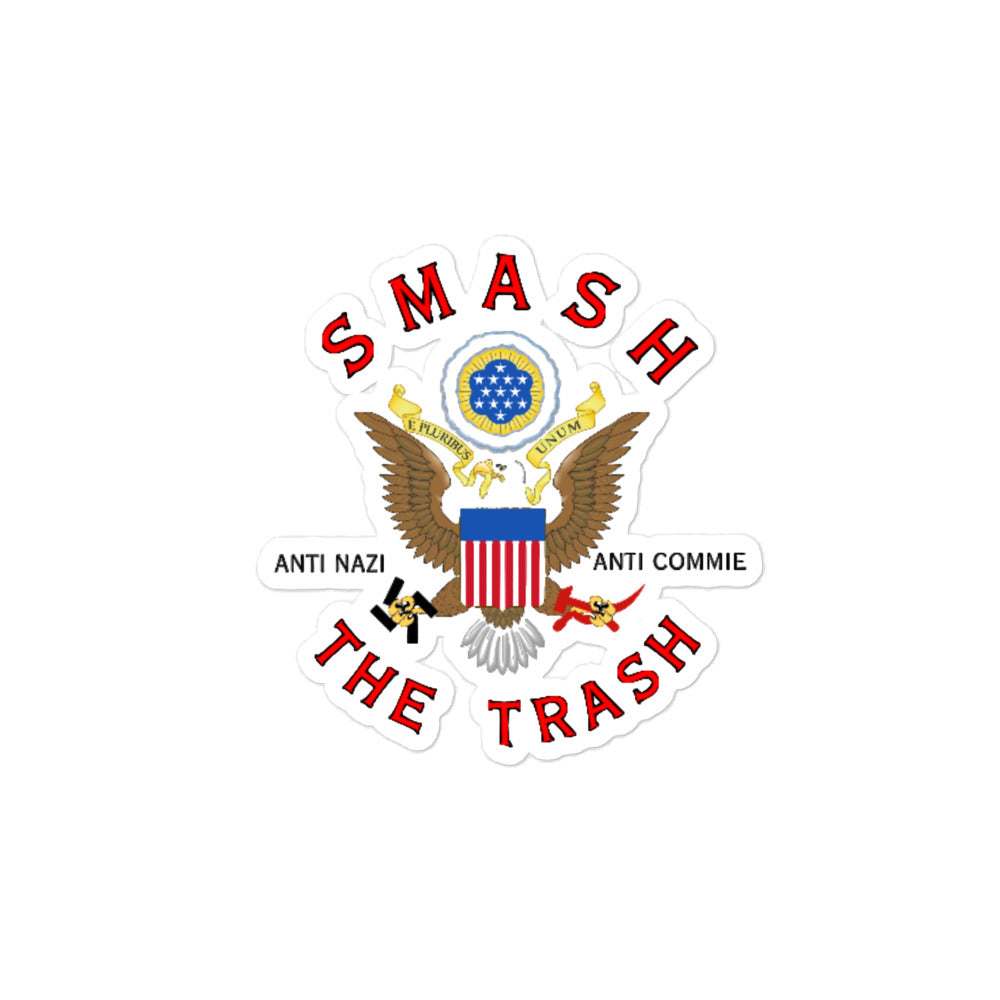 Stickers - American Skinheads - Smash The Trash