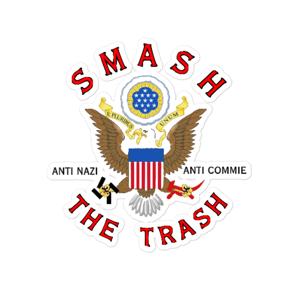 Stickers - American Skinheads - Smash The Trash
