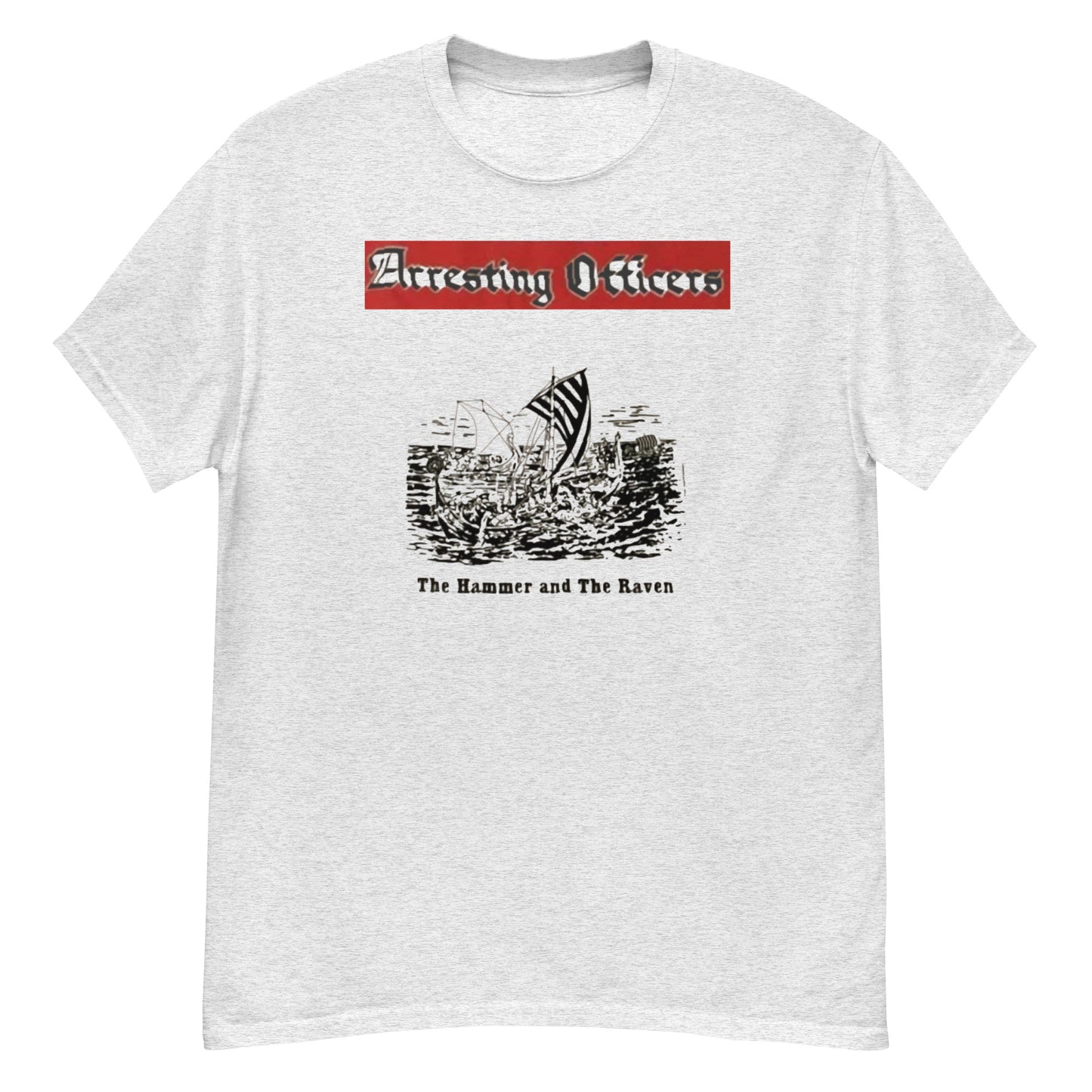 Oi - Arresting Officers - Hammer & Raven Tee (DNU)
