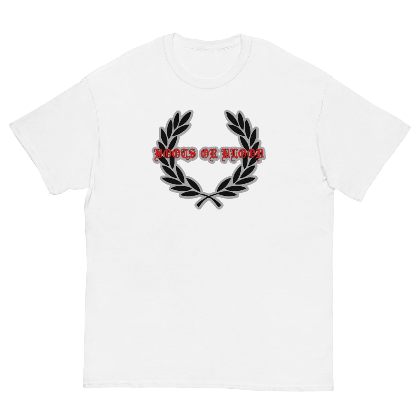 Boots Or Blood - Wreath Tee