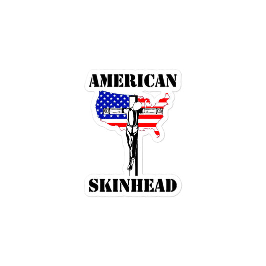 Stickers - American Skinhead Crucified