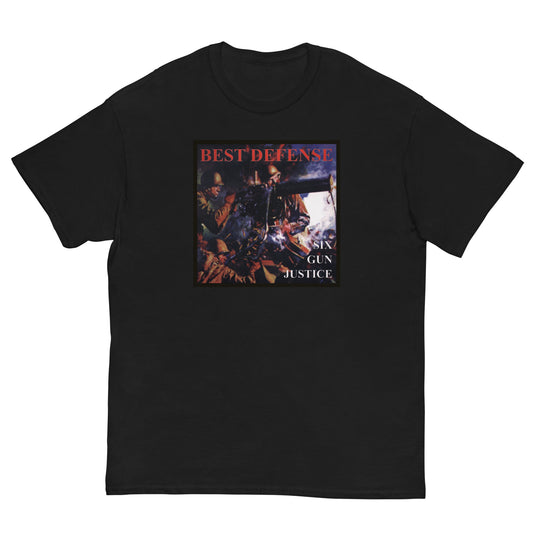 Oi - Best Defense - Six Gun Justice v2 Tee
