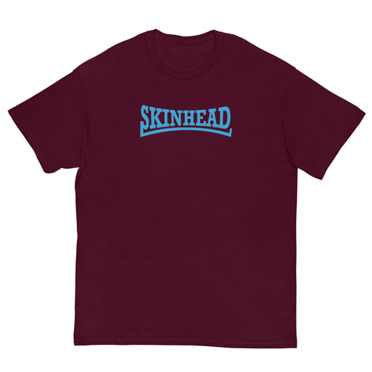 Skinhead - Claret N Blue Tee