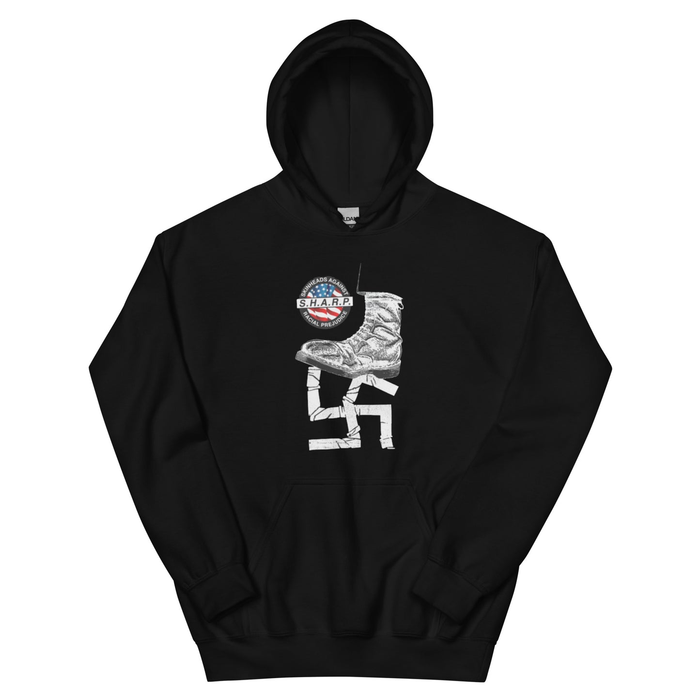 Anti Racist - S.H.A.R.P. '89 v2 Hoodie